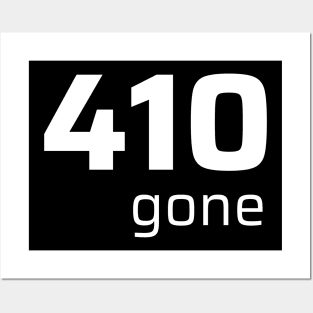 401 GONE Posters and Art